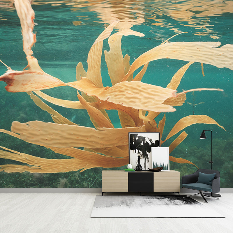 Mural Decorative Tropical Beach Style Seabed Eco-friendly for Home Decor