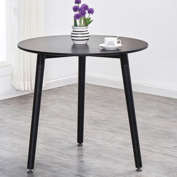 Mesa de comedor de estilo industrial 4 Pats Mesa de comedor con base de madera para uso en el hogar