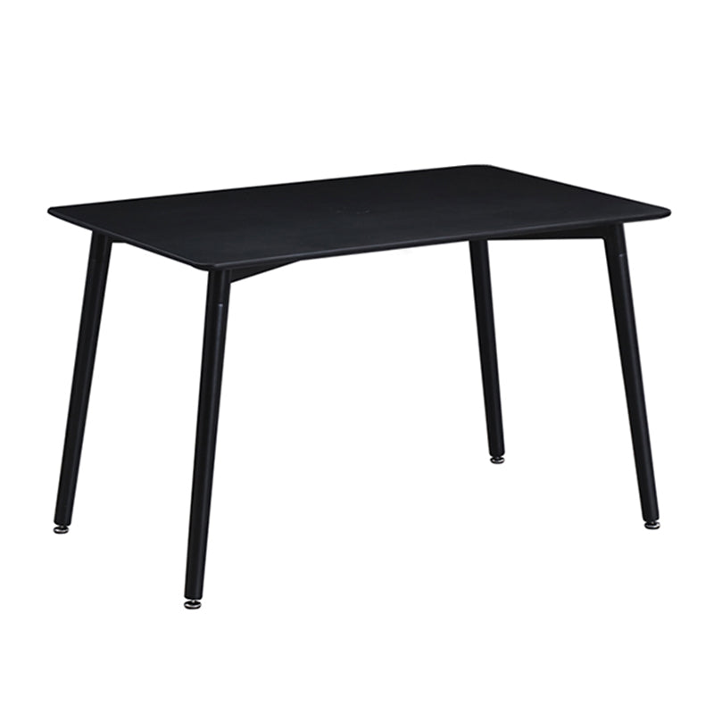 Mesa de comedor de estilo industrial 4 Pats Mesa de comedor con base de madera para uso en el hogar