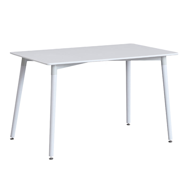 Mesa de comedor de estilo industrial 4 Pats Mesa de comedor con base de madera para uso en el hogar