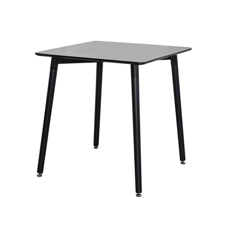 Mesa de comedor de estilo industrial 4 Pats Mesa de comedor con base de madera para uso en el hogar