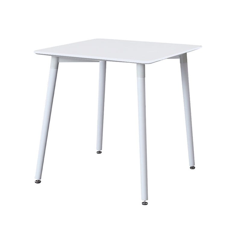 Mesa de comedor de estilo industrial 4 Pats Mesa de comedor con base de madera para uso en el hogar