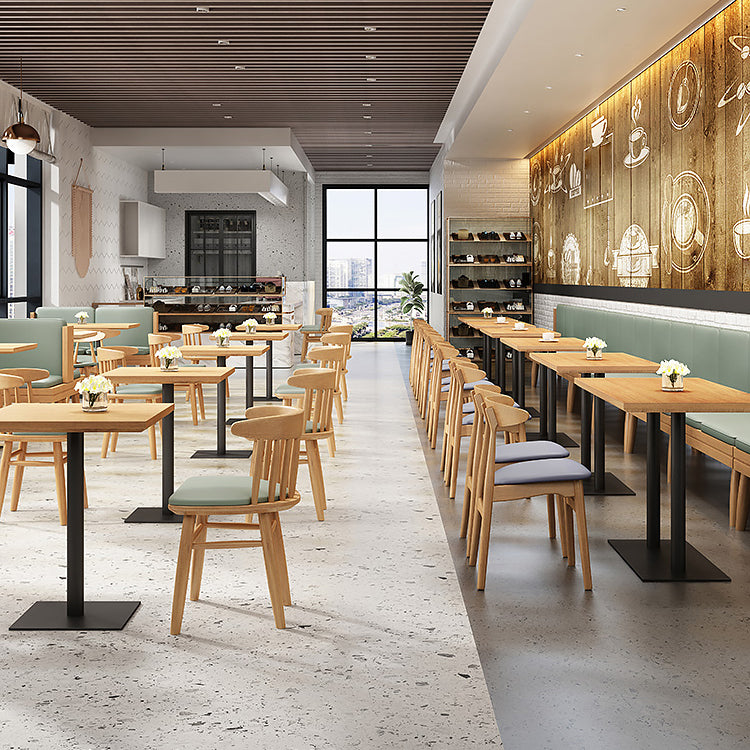 MDF Dining Site Table Industrial Style Dining Room Collection for Home