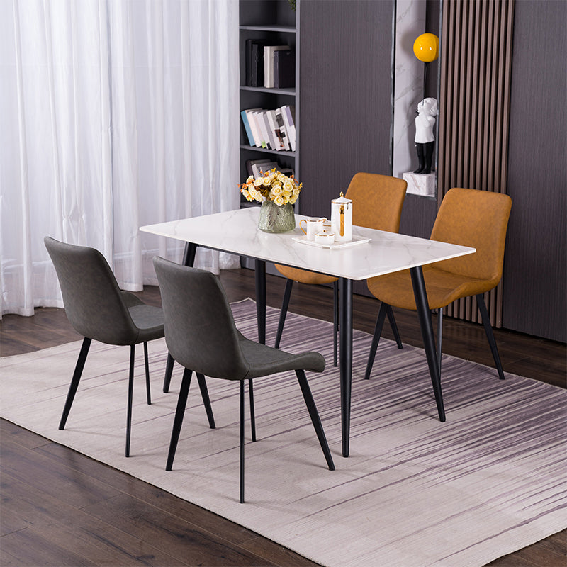 Rechthoek Stone Home Furniture Contemporary Style Dining Room Collection