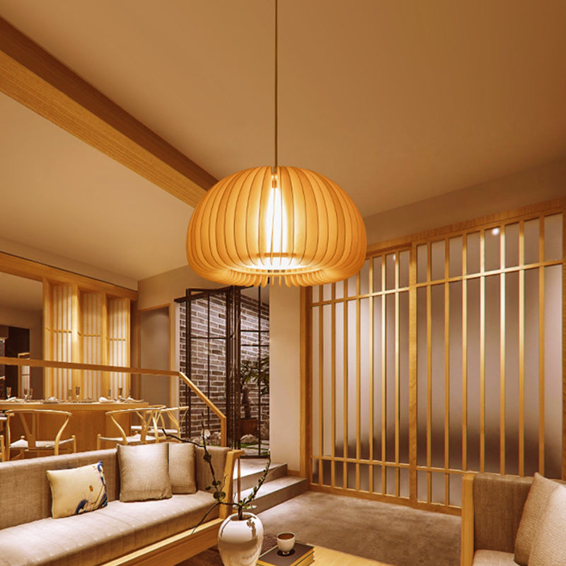 Style moderne en bois suspendu lampe à manger Coffee Shop Pendant Light