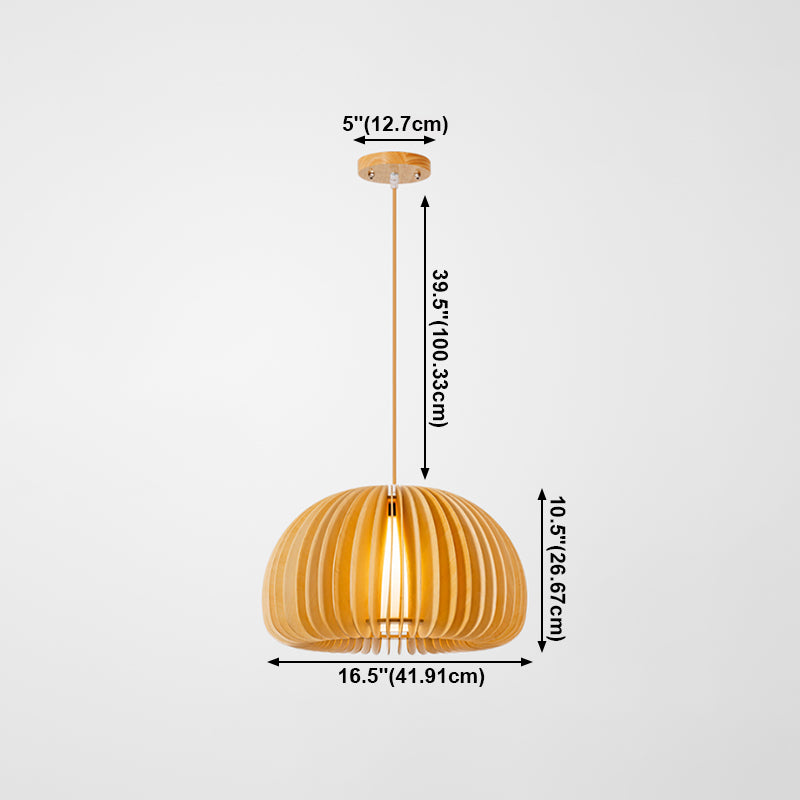 Style moderne en bois suspendu lampe à manger Coffee Shop Pendant Light