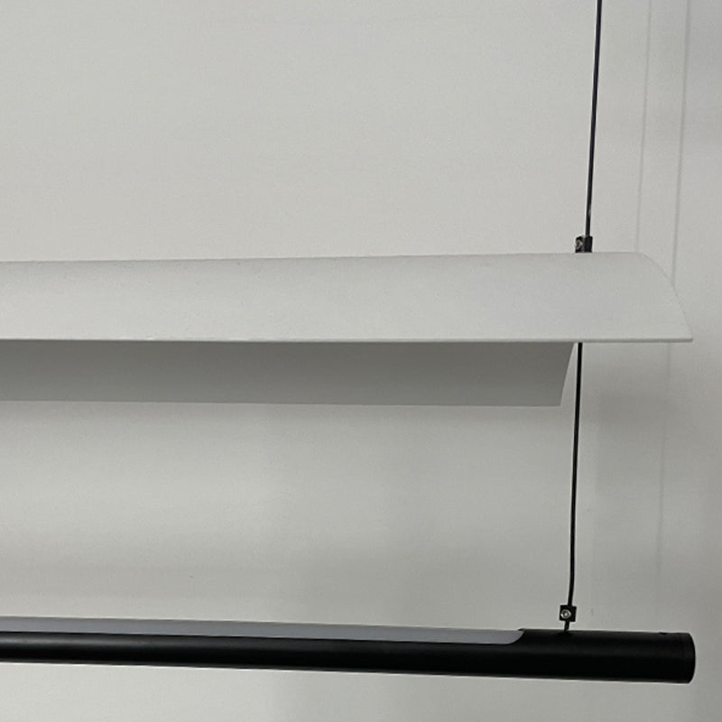 Modern Geometry Island Chandelier de 1 luces Restaurante LED LED LIGHTURES CON SHADE ACRYLIC