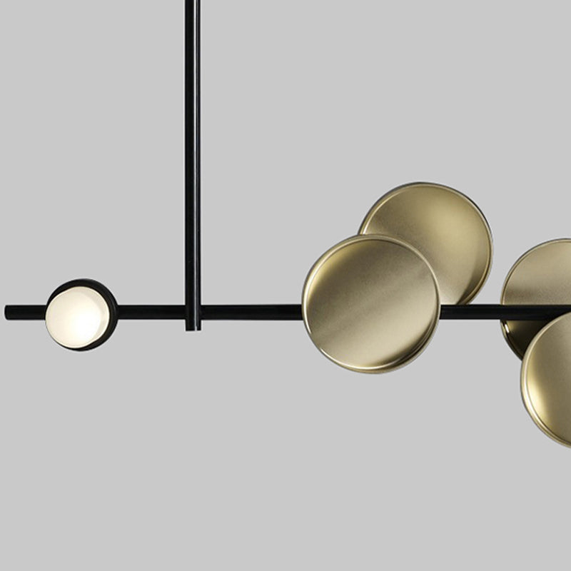 Suspension du restaurant de la géométrie moderne avec ombre avec une teinte acrylique