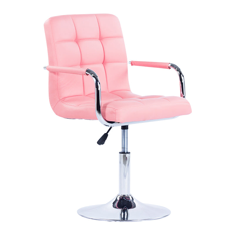 Taburete elevable con respaldo moderno, taburete de bar de acero para el hogar con cojín