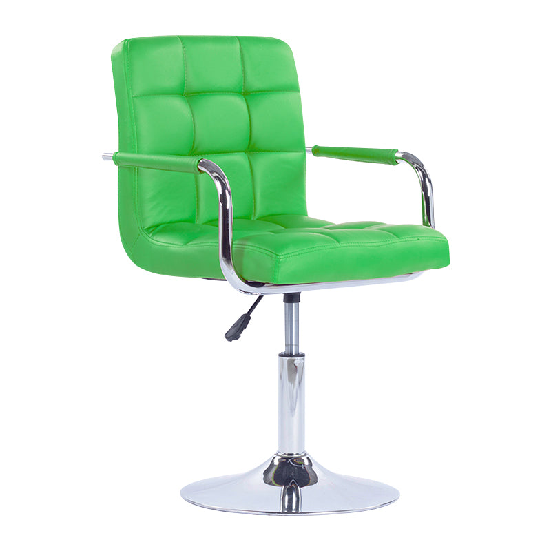 Taburete elevable con respaldo moderno, taburete de bar de acero para el hogar con cojín