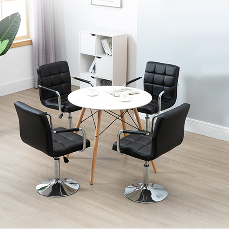 Taburete elevable con respaldo moderno, taburete de bar de acero para el hogar con cojín