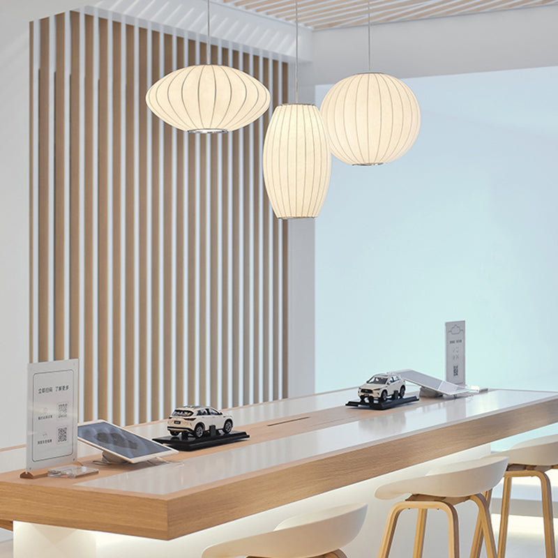 Association moderne suspension de la ménage en soie légère pour salle à manger de salle de dessin