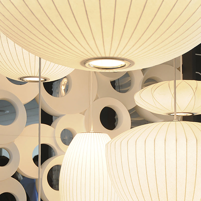 Association moderne suspension de la ménage en soie légère pour salle à manger de salle de dessin