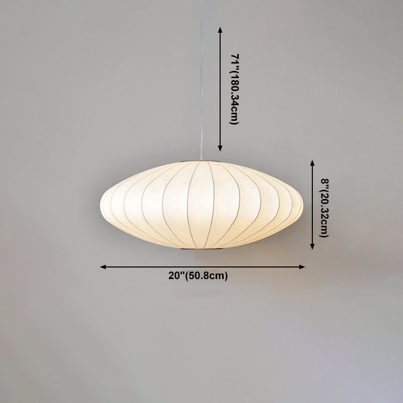 Association moderne suspension de la ménage en soie légère pour salle à manger de salle de dessin