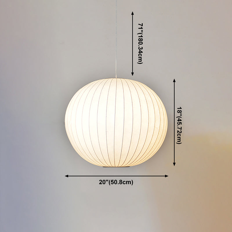 Association moderne suspension de la ménage en soie légère pour salle à manger de salle de dessin