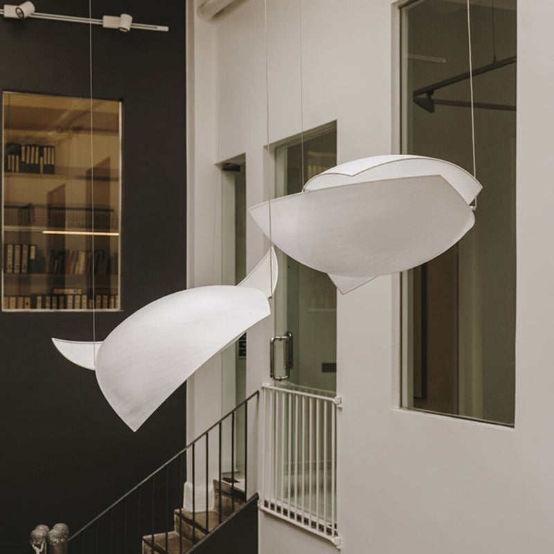 Style géométrique moderne à la lampe à suspension de lampe pendang léger pour salle à manger cafée