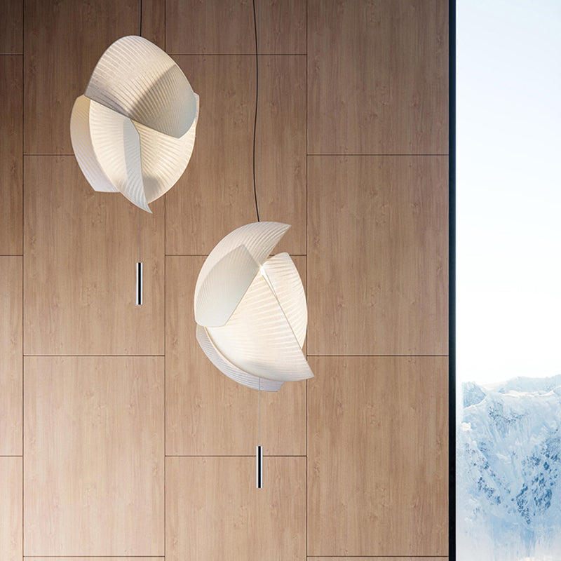 Style géométrique moderne à la lampe à suspension de lampe pendang léger pour salle à manger cafée