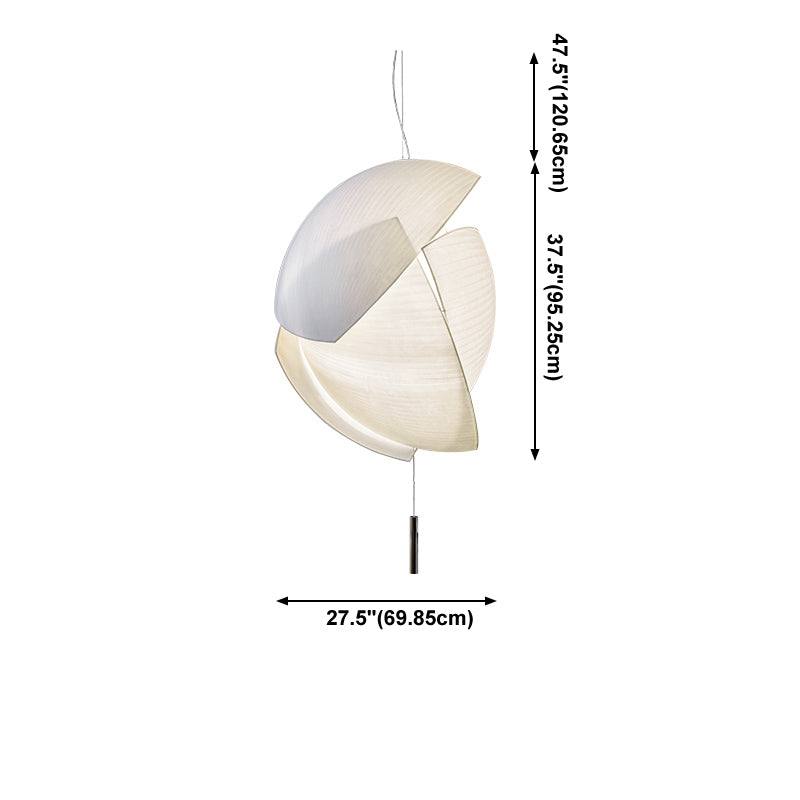 Style géométrique moderne à la lampe à suspension de lampe pendang léger pour salle à manger cafée