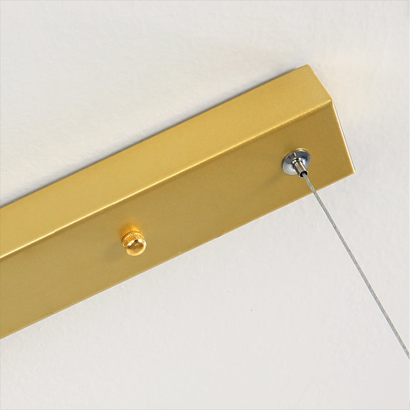 Candelier de la isla de ciervo moderno Candelera de 2 cabezas de restaurantes de iluminación colgante de iluminación