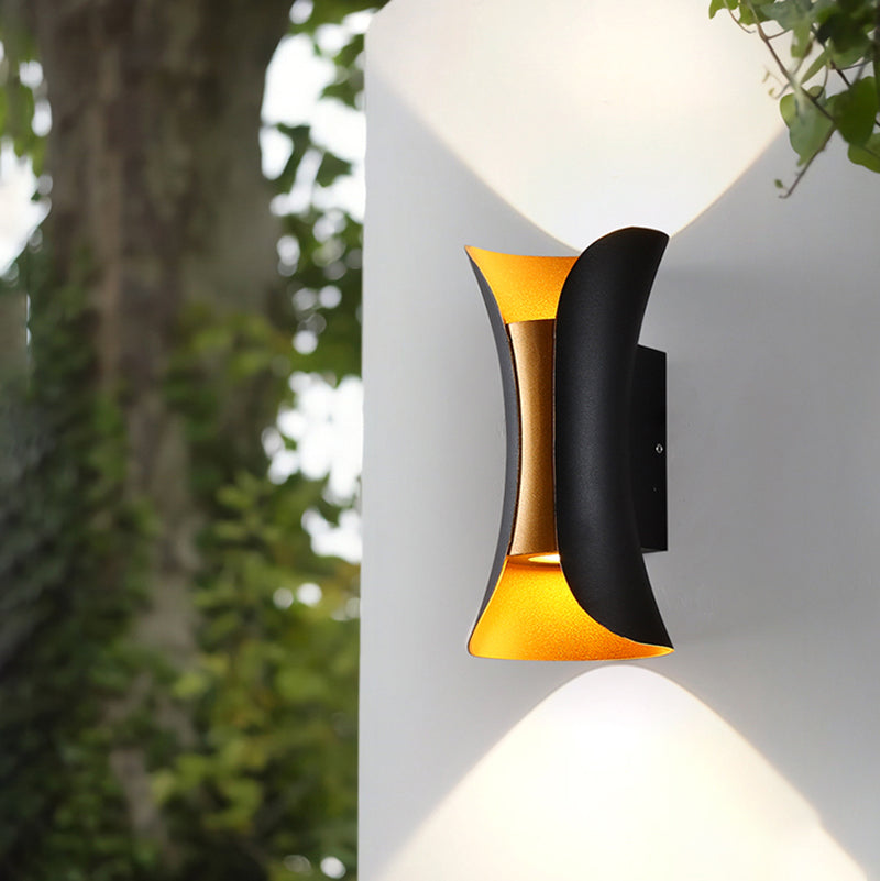 Léger mural simple Corridor Corridor Asle Aluminium Mur