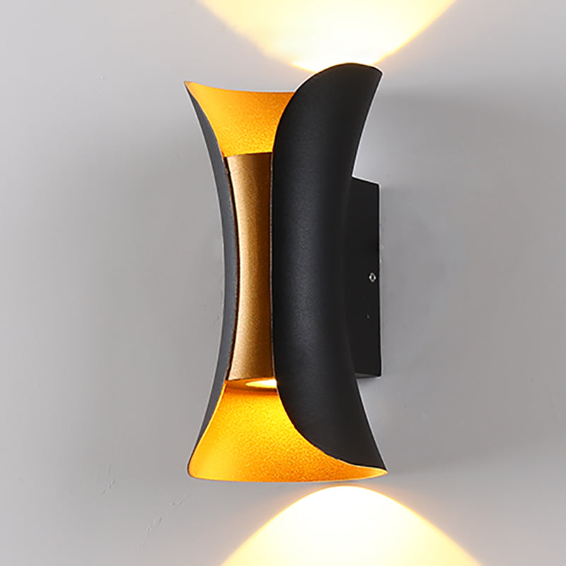 Léger mural simple Corridor Corridor Asle Aluminium Mur