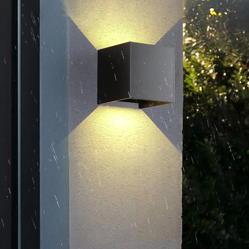 Léger mural simple Corridor Corridor Asle Aluminium Mur