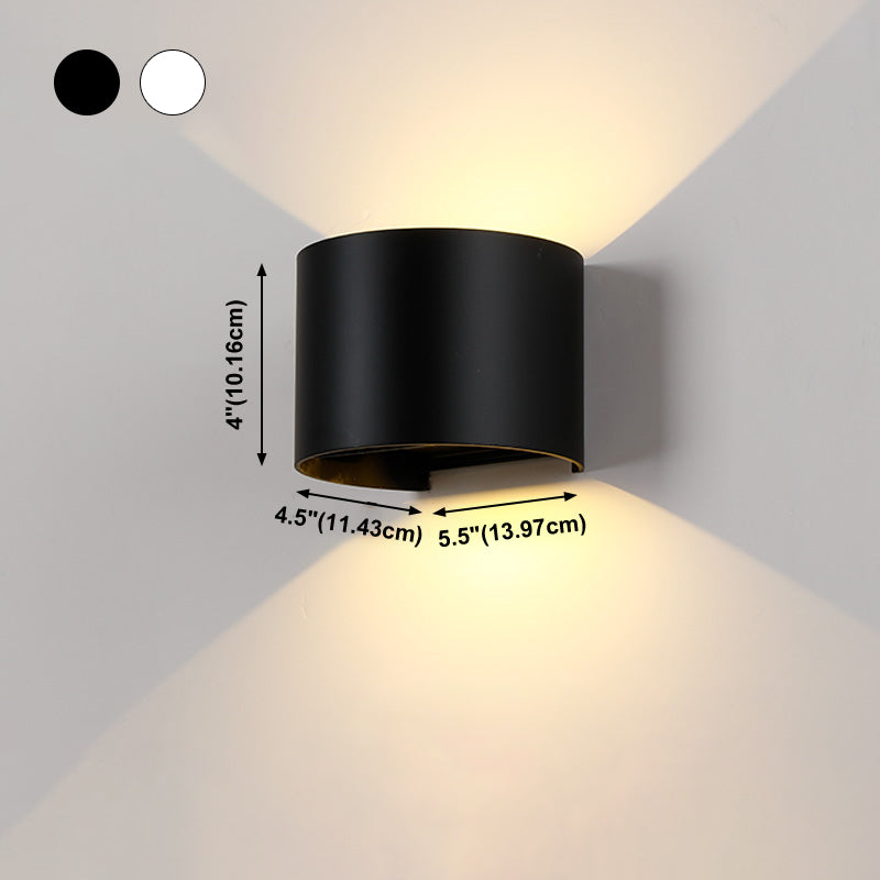 Léger mural simple Corridor Corridor Asle Aluminium Mur