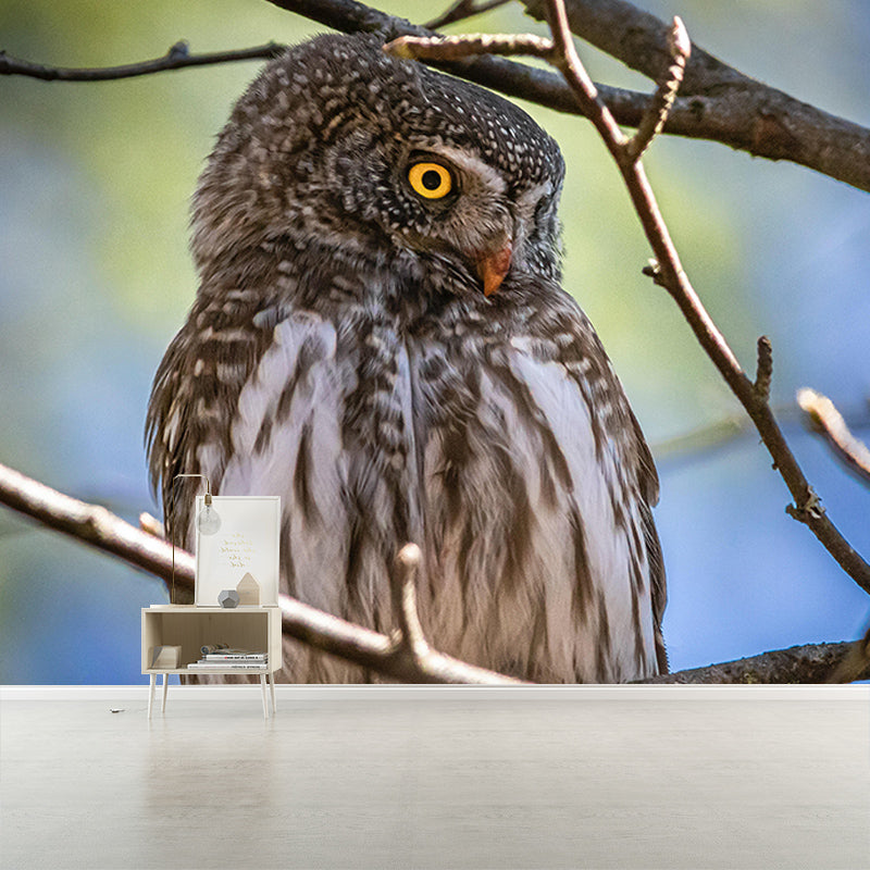 Vivid Animal Contemporary Style Wild Animal Mural Mildew Resistant Wall Covering