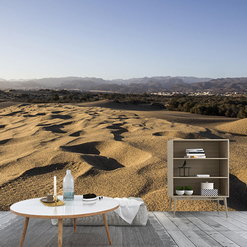 Contemporary Style Desert Wall Mural Mildew Resistant Home Decor