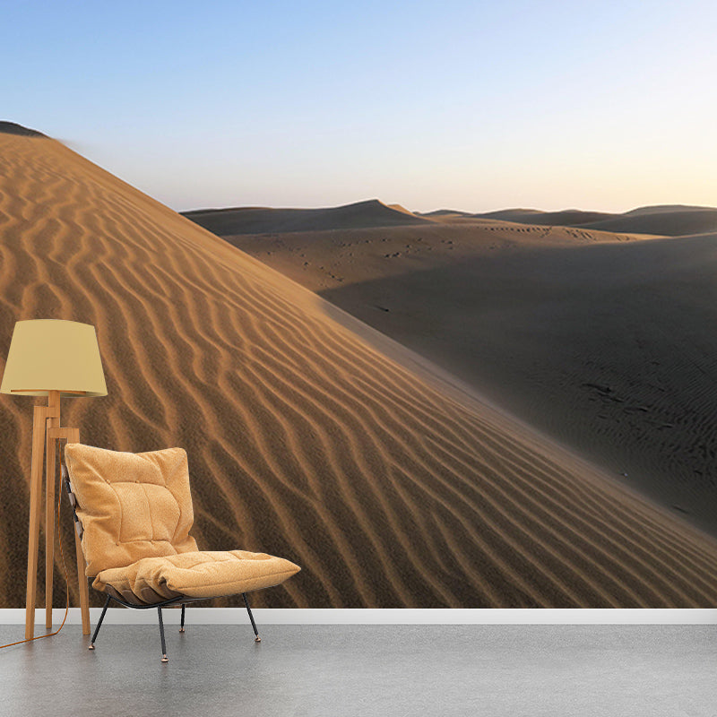 3D Mural Contemporary Style Desert Wall Mural Wallpaper Mildew Resistant Wall Covering