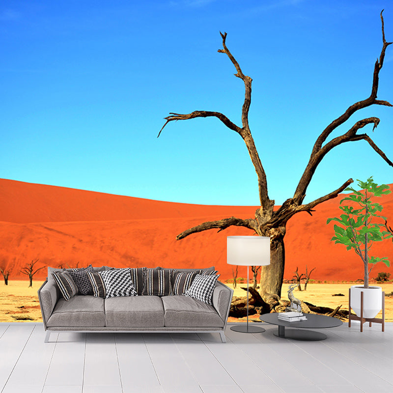 Desert Scene Contemporary Style Desert Wall Mural Mildew Resistant Wall Art