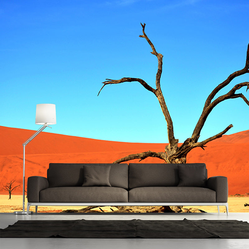 Desert Scene Contemporary Style Desert Wall Mural Mildew Resistant Wall Art