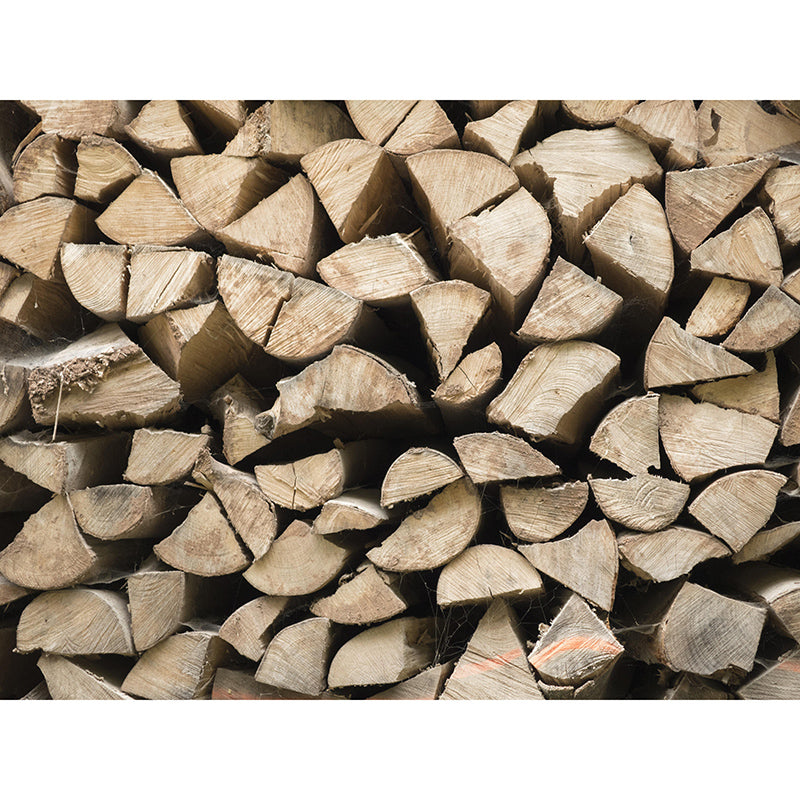 Wood Texture Industrial Style 3D Print Mural Mildew Resistant for Room