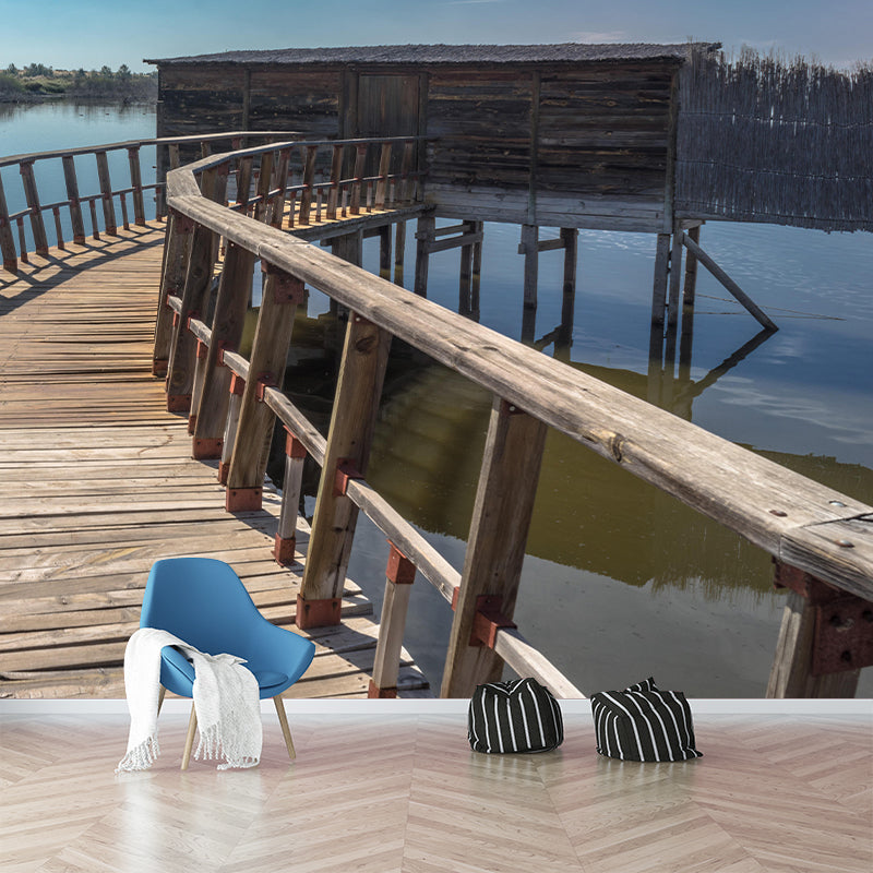 Waterproof Customized Space Extension Mural Wallpaper Living Room Wall Decor