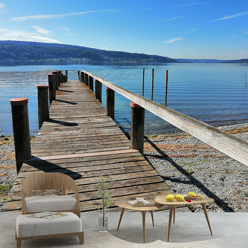 Waterproof Customized Space Extension Mural Wallpaper Living Room Wall Decor