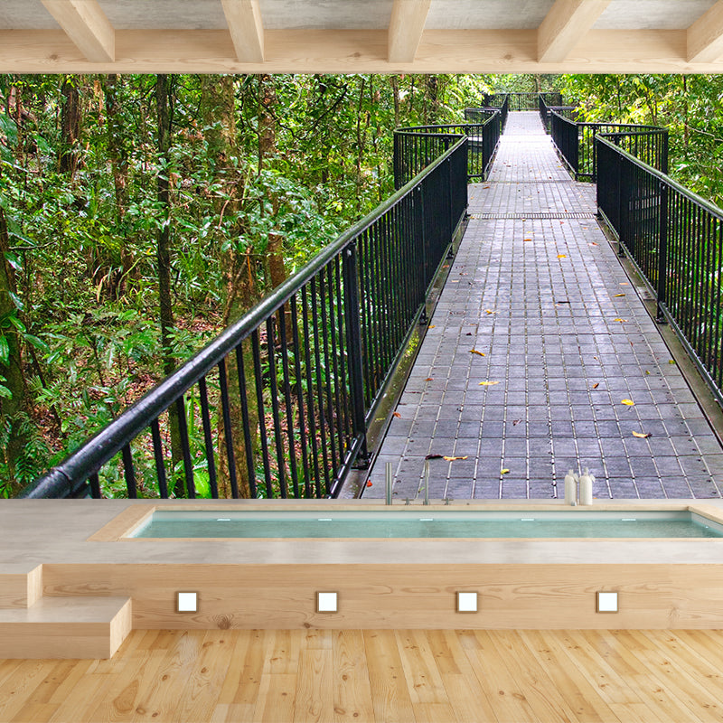 Environmental Space Extension Mural Wallpaper Photography for Bedroom