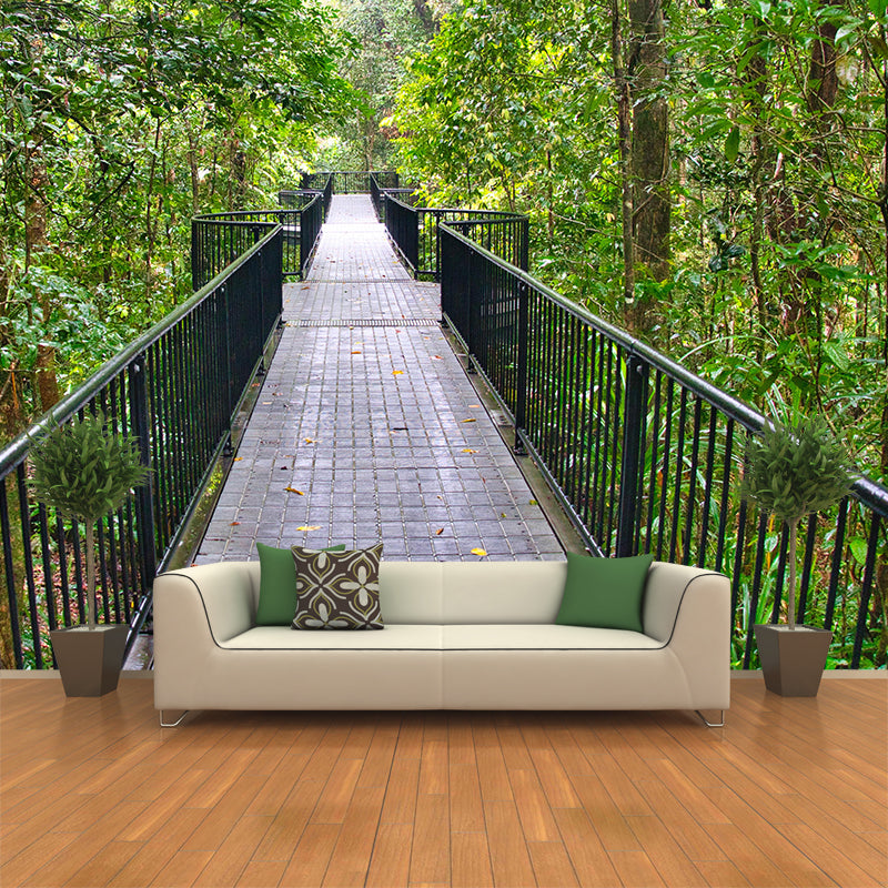 Environmental Space Extension Mural Wallpaper Photography for Bedroom