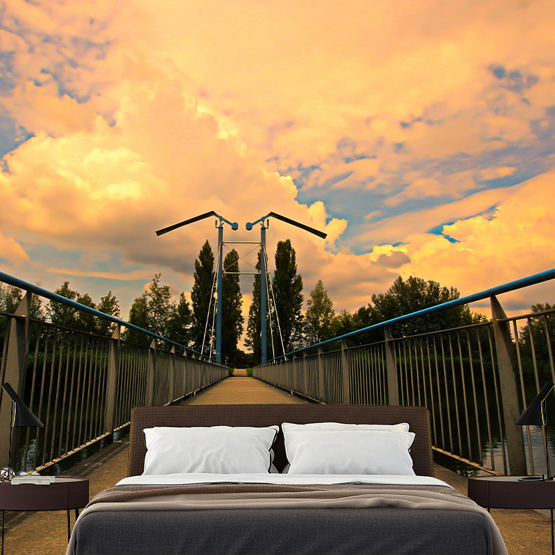 Building Scene Waterproof Space Extension Mural Wallpaper Photography Wall Covering