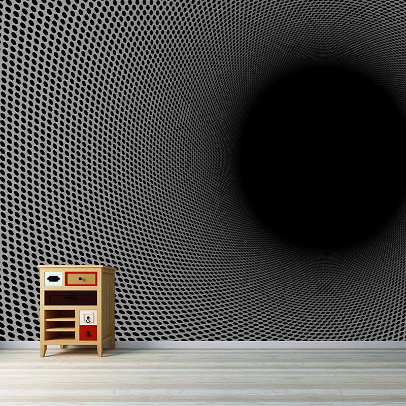 Optical Illusion Eco-friendly Geometry Wall Mural Wallpaper Decorative Wall Decor