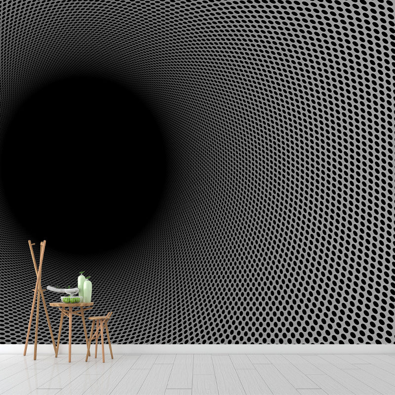 Optical Illusion Eco-friendly Geometry Wall Mural Wallpaper Decorative Wall Decor
