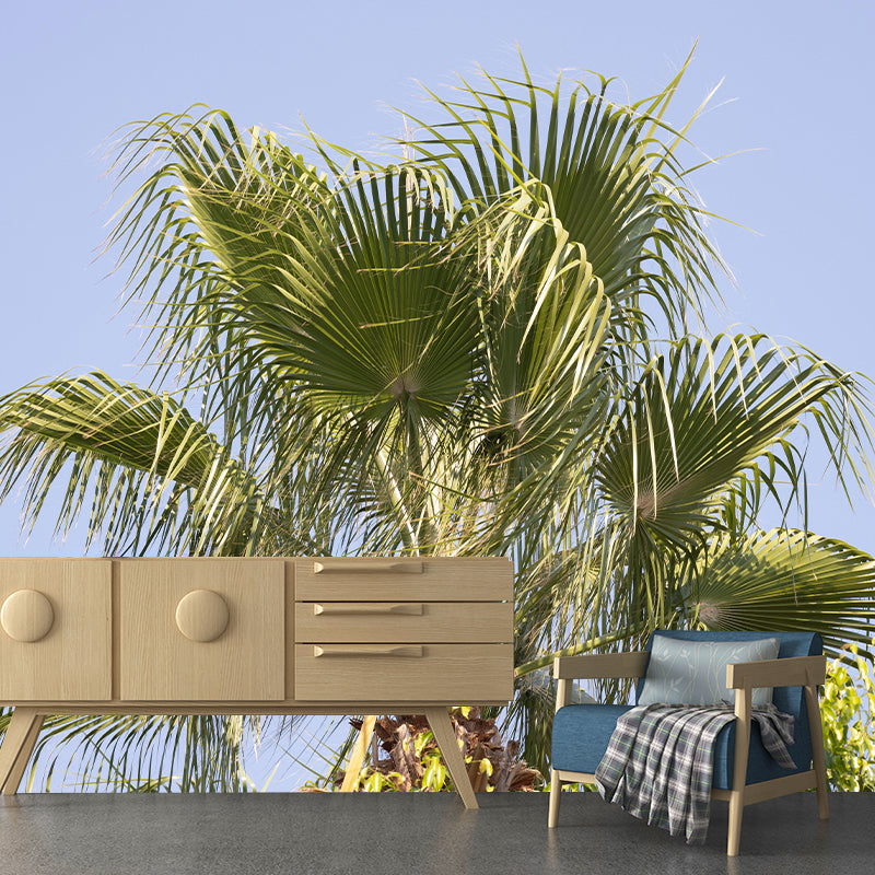 Tropical Palm Mildew Resistant Mural Decorative Photography Wall Covering