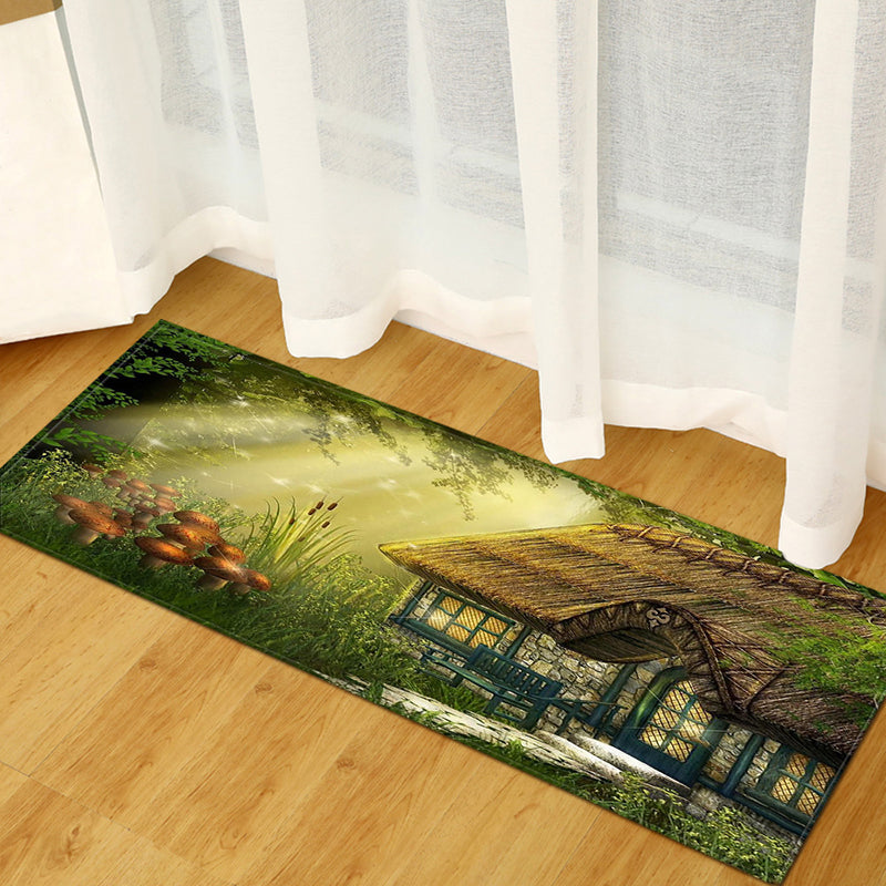 Brown Modern Teppich Polyester Haus Teppichwaschmaschine für Wohnkultur