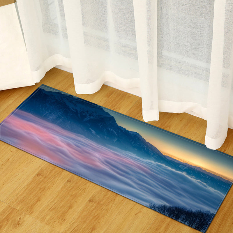 Brown Modern Teppich Polyester Haus Teppichwaschmaschine für Wohnkultur