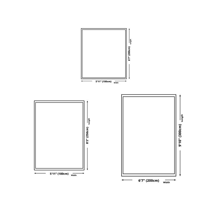 Gray Modern Carpet Polyester Graphic Indoor Carpet Non-Slip Backing Carpet for Home Decor