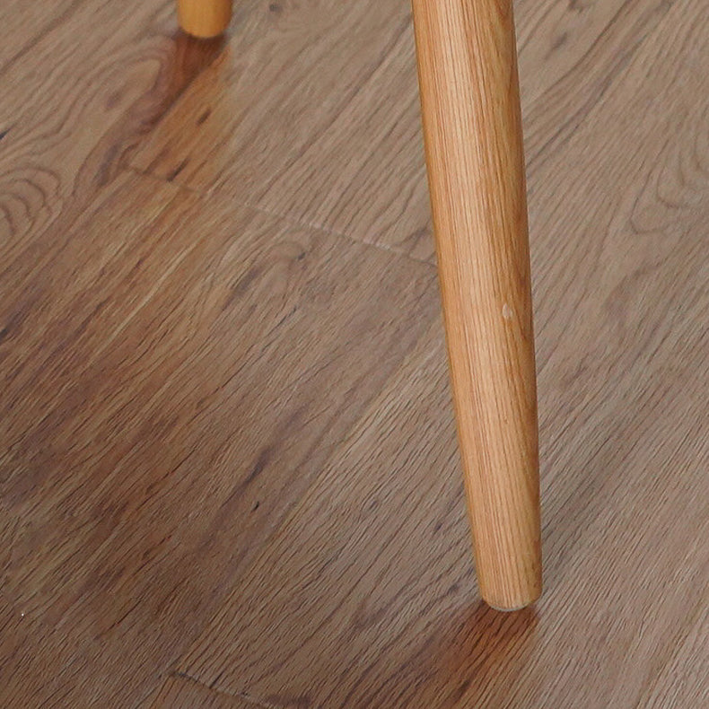 Silla lateral de comedor con respaldo abierto de estilo moderno, sillas de comedor laterales de madera para uso doméstico