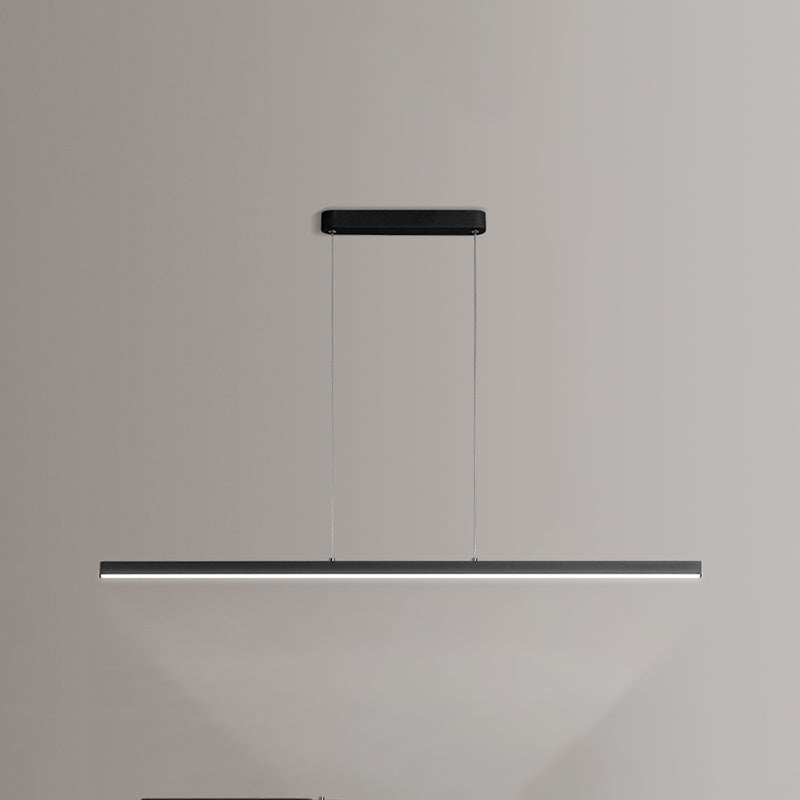 Luz de lámpara de araña de la isla moderna de 1 cabeza de restaurante accesorios de iluminación colgante