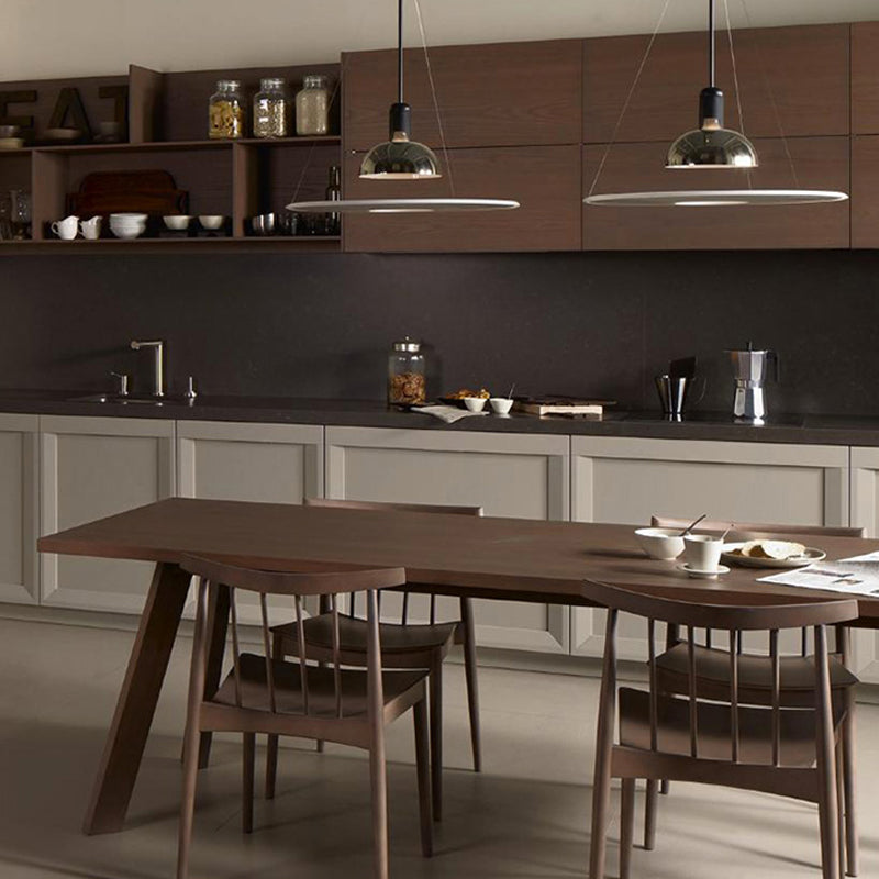 Suspension en forme de bol Light Postmodern 1-Light Pendentif pour le salon