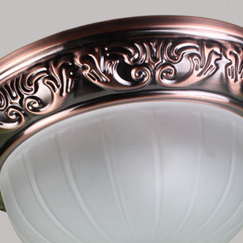 Iluminación clásica del soporte del techo del comedor de la luz de techo de cristal de 3 cabezas