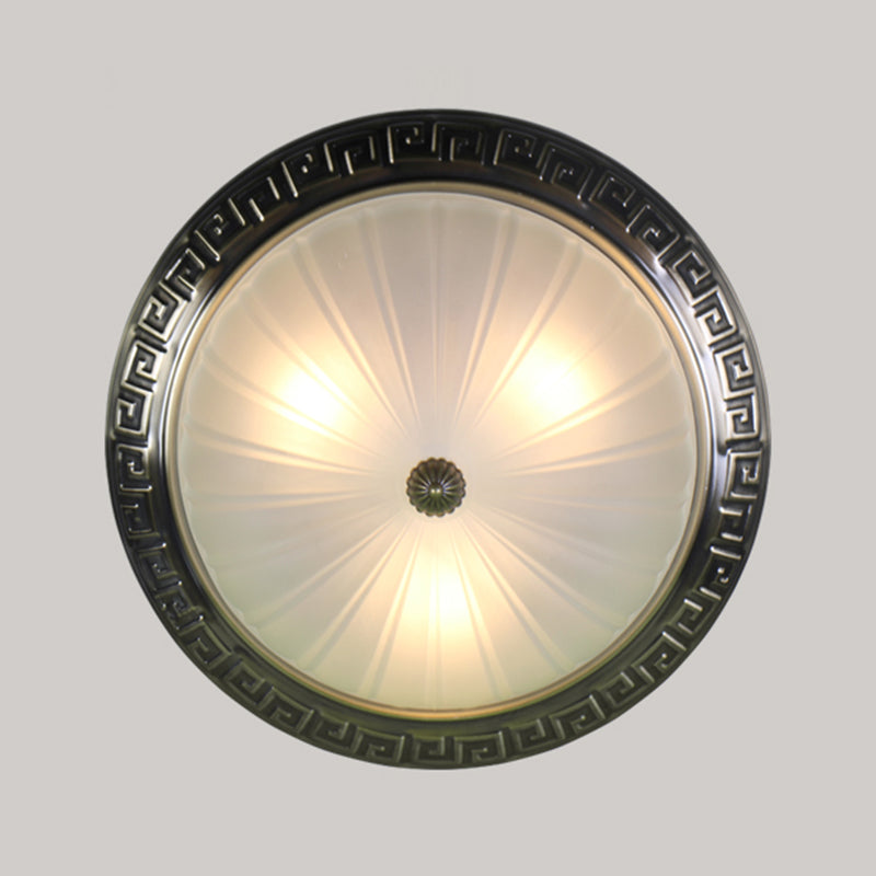 Iluminación clásica del soporte del techo del comedor de la luz de techo de cristal de 3 cabezas