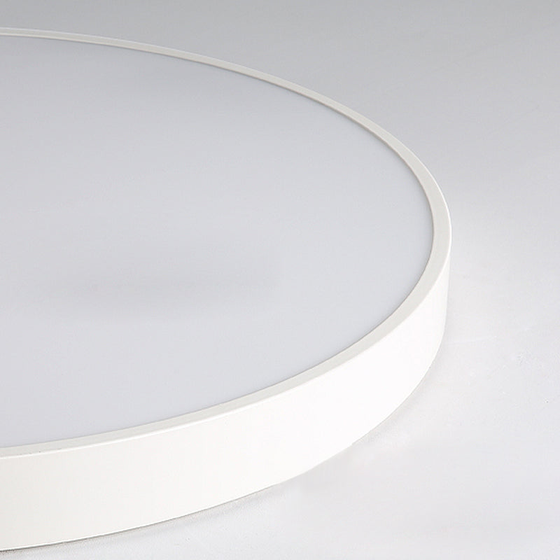 Luminaires de plafond encastrés de simplicité de lumière montée au plafond à LED ronde